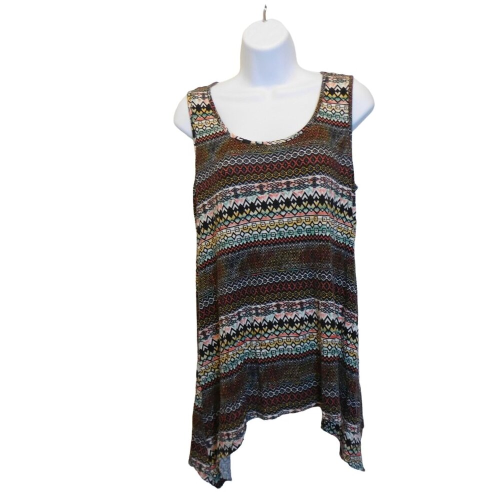 Women's Wallpapher Sleeveless Shirt multicolor Sz. M